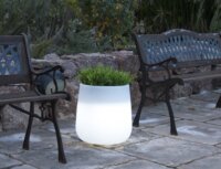 New Garden Camelia 80 Fehér LED kaspó