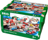 BRIO World Deluxe vonatpálya szett 87 darabos