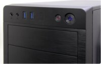 Inter-Tech IT-5916 Számítógépház - Fekete + 500W PSU