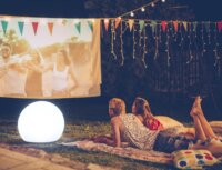 New Garden Buly 20 fehér LED dekor lámpa