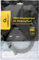 Gembird Mini DisplayPort v1.2 - DisplayPort Összekötő kábel 1.8m Fekete