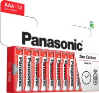 Panasonic Red Zinc AAA Tartós Ceruzaelem (12db/csomag)