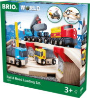 BRIO World Vasúti és közlúti szett