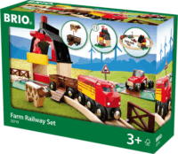 BRIO World Farm vasúti pálya szett