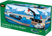 BRIO World Teherhajó és daru