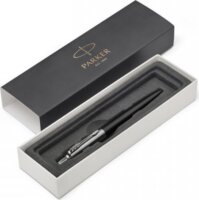 Parker Royal Jotter Bond Street nyomógombos golyóstoll ezüst színű klippel - 0,7 mm / Kék