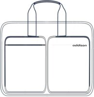 Addison Preston 15,6" Laptop táska - Fekete