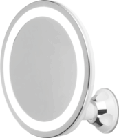 Adler AD 2168 LED Fürdőszobai Fali Sminktükör Ø 20 cm - Szürke