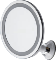 Adler AD 2168 LED Fürdőszobai Fali Sminktükör Ø 20 cm - Szürke