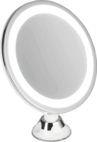 Adler AD 2168 LED Fürdőszobai Fali Sminktükör Ø 20 cm - Szürke