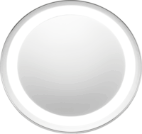 Adler AD 2168 LED Fürdőszobai Fali Sminktükör Ø 20 cm - Szürke