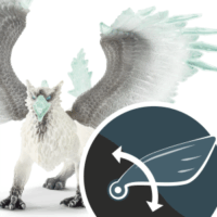 Schleich Eldrador Jég Griff Figura