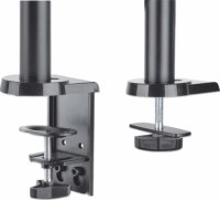 Manhattan 461597 17"-32" Dupla LED/LCD Asztali tartó kar gázrugóval - Fekete (2 kijelző)