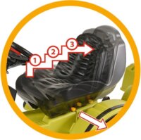 Big Claas Celtis Traktor pótkocsival - Sárga/fekete