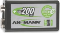 Ansmann maxE Ni-MH 200mAh 9V Blokkelem (1db/csomag)