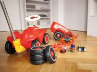 Big Bobby Car Pótkocsi - Piros