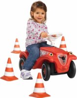 Big Toys Forgalom elterelő kúp 4 darabos - Csíkos