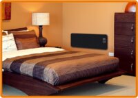 Somogyi FK 430 WIFI Smart Szabadonálló6Fali Elektromos Fűtőtest 2000W - Fekete