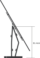 Multibrackets Long Reach 50"-90" LCD TV/Monitor fali tartó Fekete