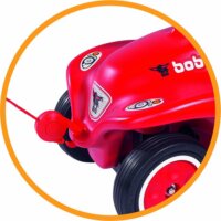 Big Bobby Autóhoz vontatókábel - Piros/sárga