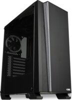 iBox Wizard 4 Számítógépház - Fekete