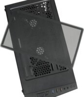 iBox Wizard 4 Számítógépház - Fekete