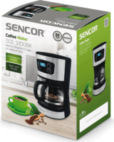 Sencor SCE 3700BK Filteres kávéfőző - Fekete/Ezüst