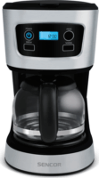 Sencor SCE 3700BK Filteres kávéfőző - Fekete/Ezüst