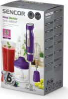 Sencor SHB 4465VT Botmixer szett - Lila