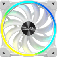 Alpenföhn Wing Boost 3 ARGB High Speed White Edition 120mm PWM rendszerhűtő (3db/csomag)