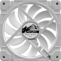 Alpenföhn Wing Boost 3 ARGB High Speed White Edition 120mm PWM rendszerhűtő (3db/csomag)