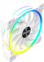 Alpenföhn Wing Boost 3 ARGB High Speed White Edition 120mm PWM rendszerhűtő (3db/csomag)