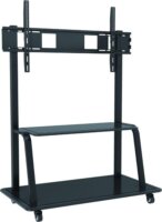 Techly ICA-TR30 55"-100" LCD TV/Monitor tartó mobil állvány - Fekete