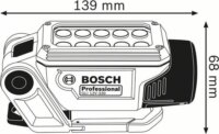 Bosch GLI DeciLED 12V/10,8V-Li Akkus LED lámpa (akku és töltő nélkül)