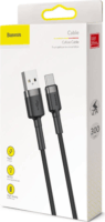 Baseus Cafule USB apa - USB-C apa Adat- és töltőkábel 3m - Szürke/Fekete
