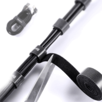 Baseus Rainbow Circle Tépőzáras kábel kötegelő / kábelrendező 3m - Fekete