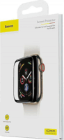 Baseus SGAPWA4-D01 Curved Apple Watch S1/2/3 Kijelzővédő üveg - 42mm