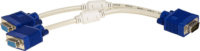 Akyga D-Sub (VGA) apa - 2x D-Sub (VGA) anya Adapter Fehér