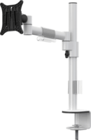 Multibrackets Officeline Single I 15"-30" LCD TV/Monitor asztali tartó kar Fehér