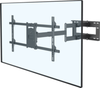 Multibrackets Long Reach 42"-75" LCD TV/Monitor fali tartó Fekete