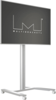 Multibrackets 180 HD Single 55"-80" LCD TV/Monitor gurulós padló állvány Ezüst