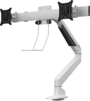 Multibrackets Gaslift 15"-32" LCD TV/Monitor asztali tartó kar - Fehér