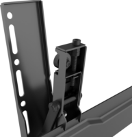 Multibrackets VESA falikonzol Super Slim Tilt 600 MAX 40-75" LCD TV/Monitor fali tartó Fekete