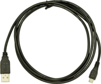 Akyga USB-A apa - MicroUSB-B apa Adat- és töltőkábel 1.8m - Fekete