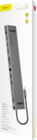 Baseus Enjoyment Series Univerzális dokkoló USB-C notebookokhoz Sötétszürke