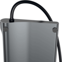 Baseus Enjoyment Series Univerzális dokkoló USB-C notebookokhoz Sötétszürke