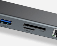 Baseus Enjoyment Series Univerzális dokkoló USB-C notebookokhoz Sötétszürke