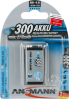 Ansmann maxE Ni-MH Újratölthető 300mAh 9V Blokkelem (1db/csomag)
