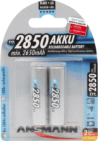 Ansmann Újratölthető NiMh 2850 mAh AA elem (2db / csomag)