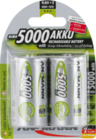 Ansmann maxE NiMh Újratölthető 5000mAh D elem (2 db / csomag)